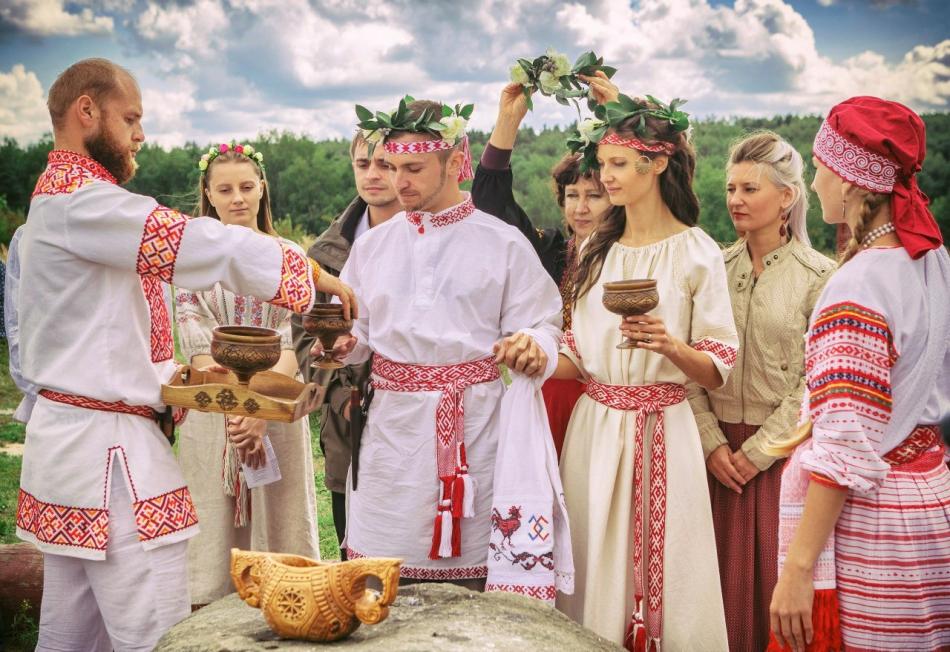Русская национальная свадьба